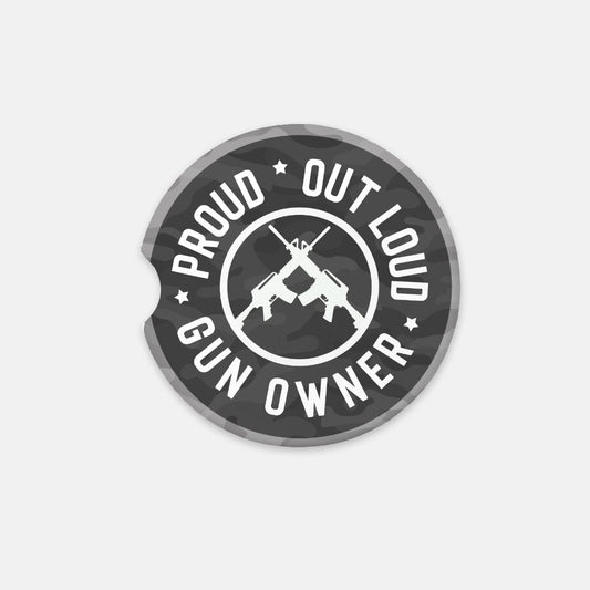 Proud Out Loud Gun Owner Coaster 2